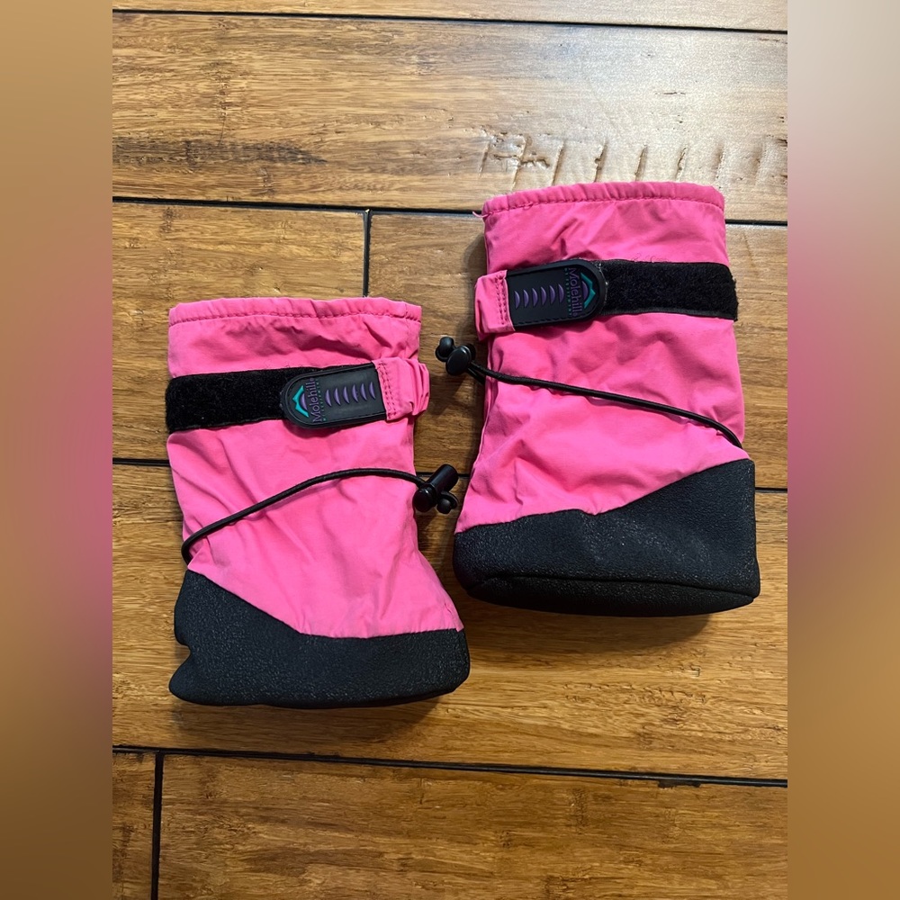 Molehill Infant Winter Booties - small